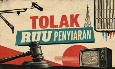Ilustrasi Tolak RUU Penyiaran